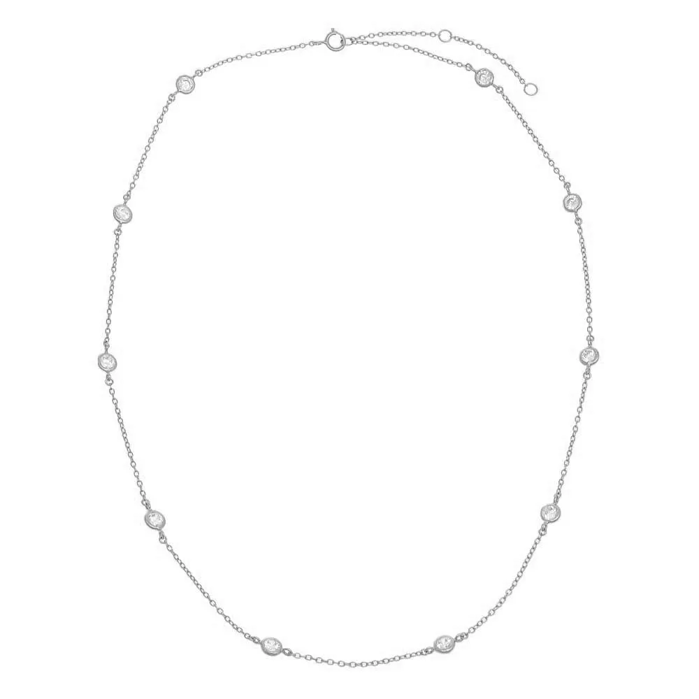 Diamond By The Yard Necklace sold by Adina Eden's product image thumbnail 2