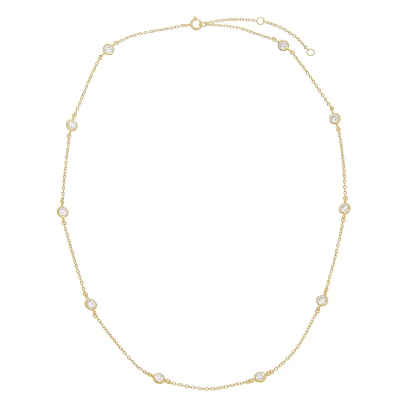 Diamond By The Yard Necklace sold by Adina Eden's