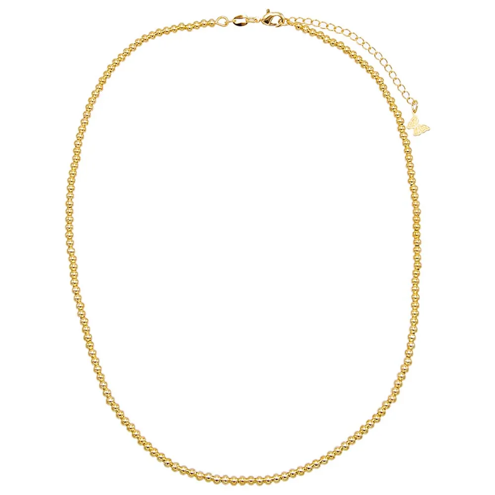 Mini Beaded Ball Necklace sold by Adina Eden's product image thumbnail 3