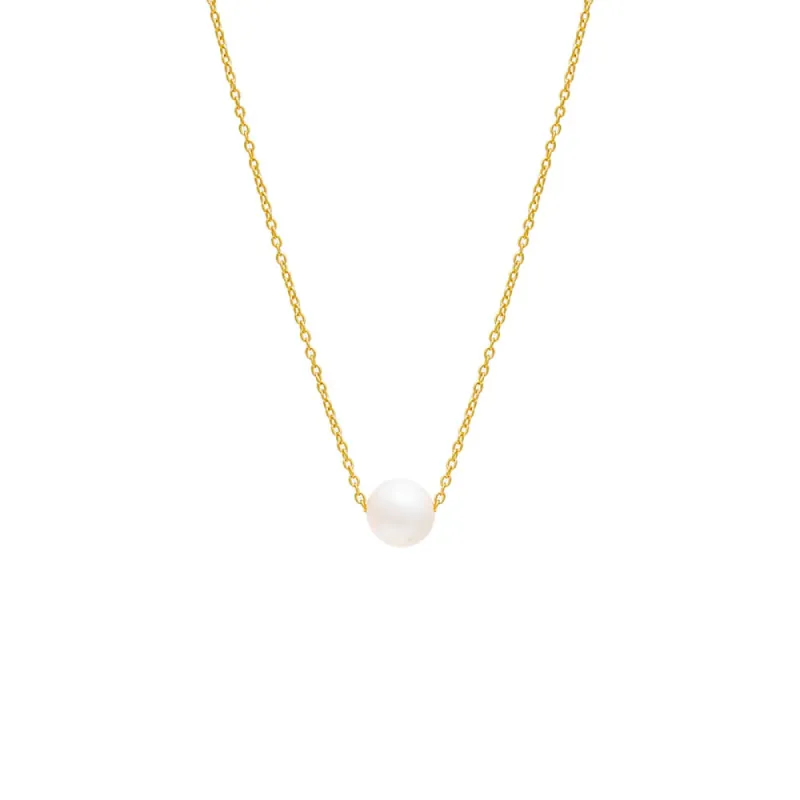Pearl Chain Necklace sold by Adina Eden's