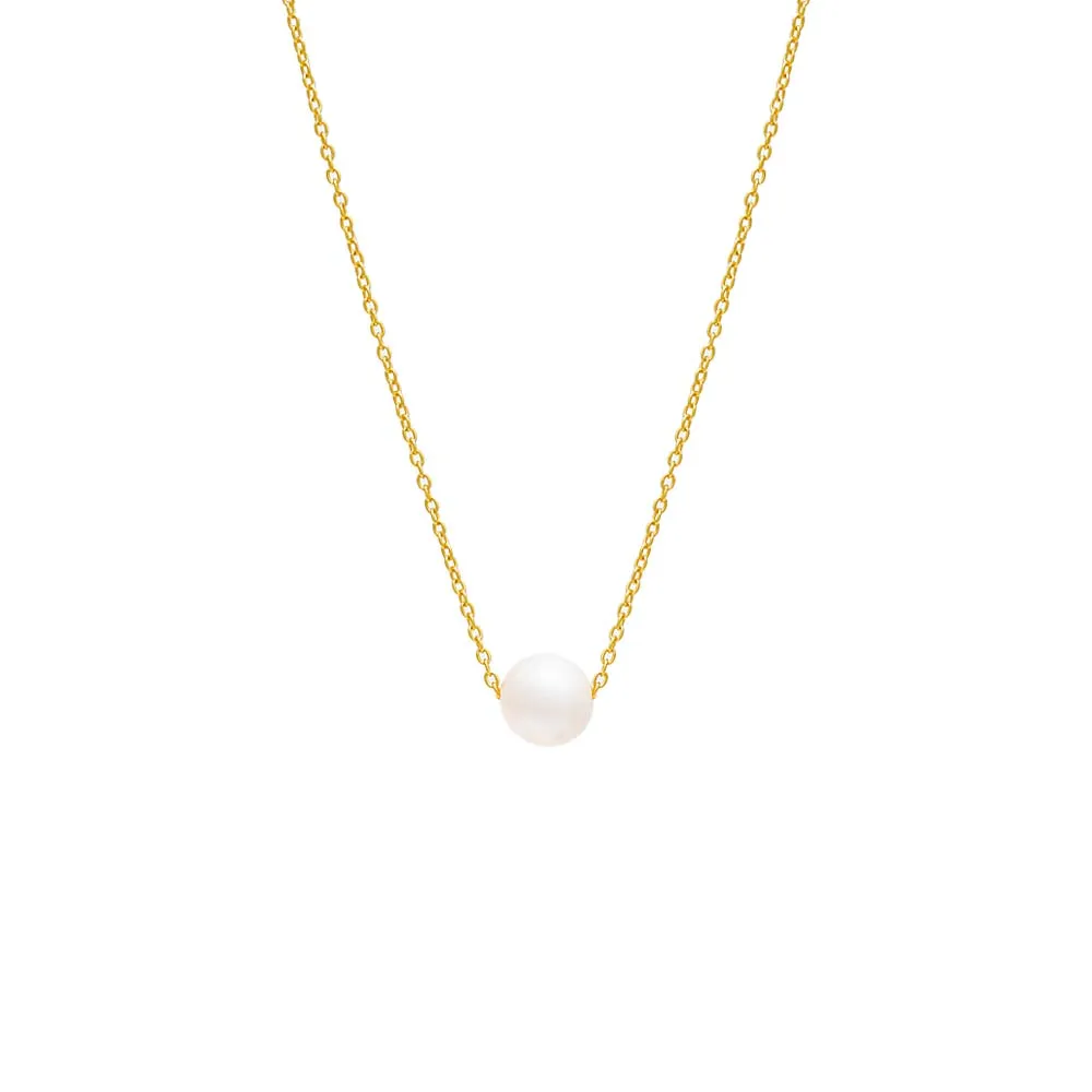 Pearl Chain Necklace sold by Adina Eden's