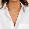 Lab Grown Diamond Heart Solitaire Necklace 14K sold by Adina Eden's