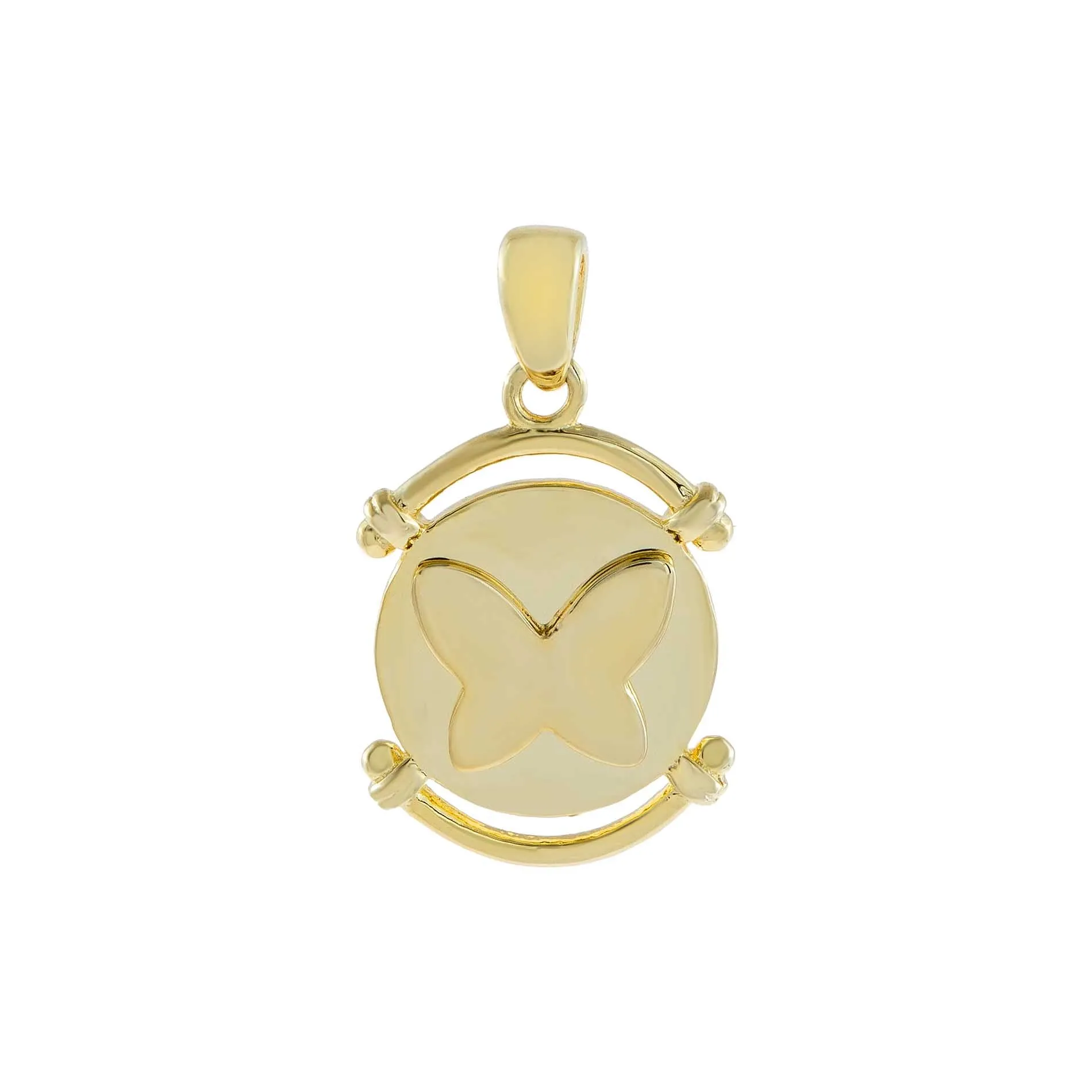 Butterfly Coin Charm sold by Adina Eden's