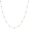 Turquoise Bezel Waist Body Chain 14K sold by Adina Eden's