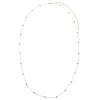 Turquoise Bezel Waist Body Chain 14K sold by Adina Eden's