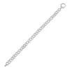 Full Pavé Cuban Chain Bracelet sold by Adina Eden's