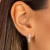Chunky CZ Stud Earring sold by Adina Eden's