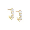 Chunky CZ Stud Earring sold by Adina Eden's