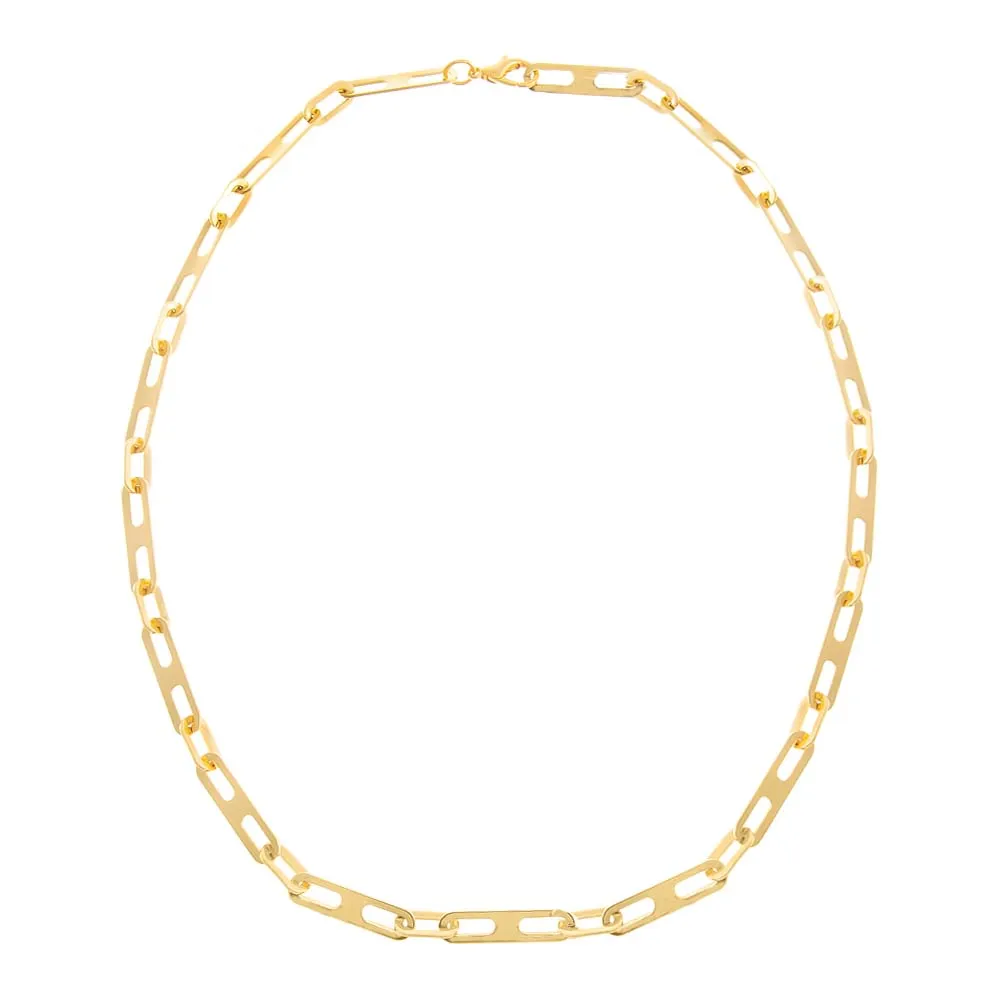 Boxed Elongated Mariner Chain Necklace sold by Adina Eden's product image thumbnail 3