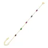CZ Multi Color Oval Bracelet sold by Adina Eden's
