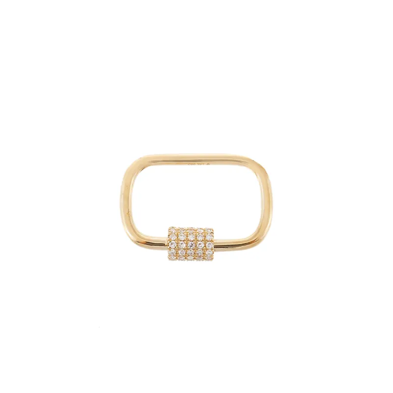 Diamond Toggle Charm 14K sold by Adina Eden's
