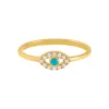 CZ Evil Eye Ring sold by Adina Eden's