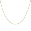 Dainty Cable Chain Necklace 14K sold by Adina Eden's