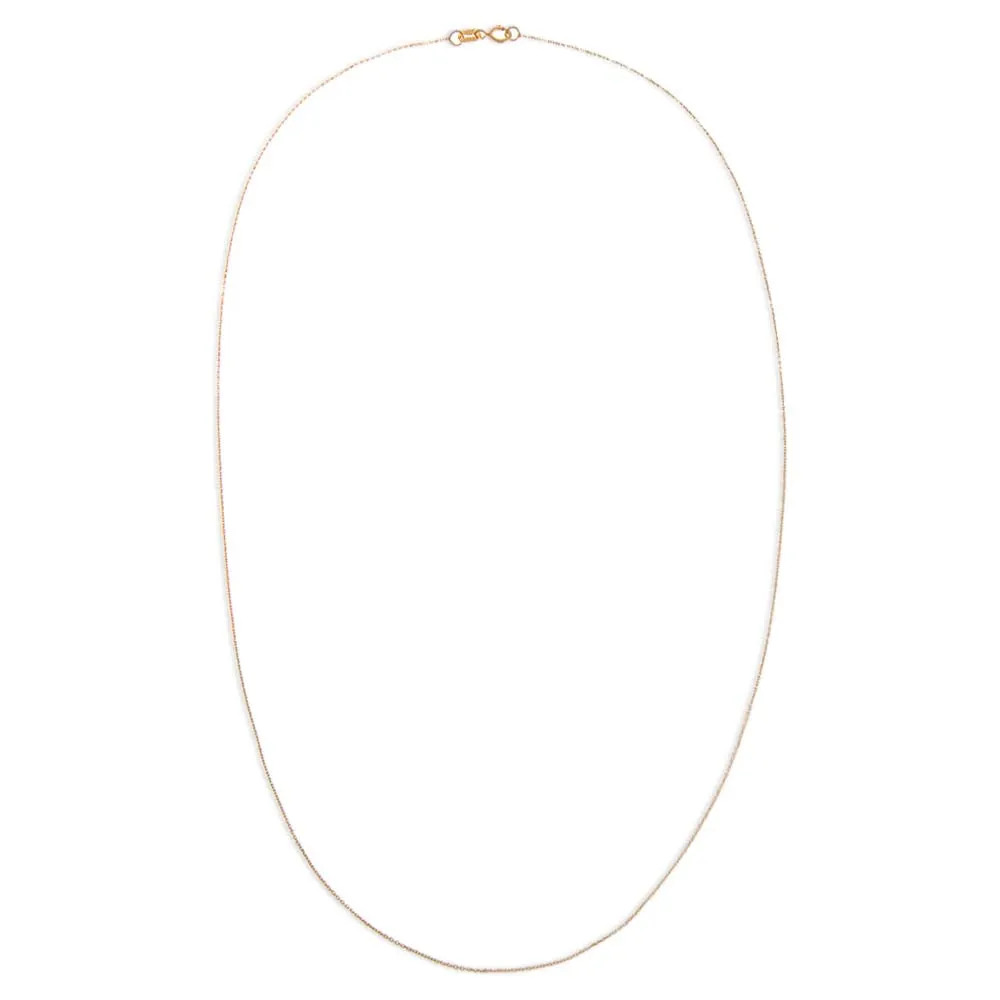 Dainty Cable Chain Necklace 14K sold by Adina Eden's product image thumbnail 4