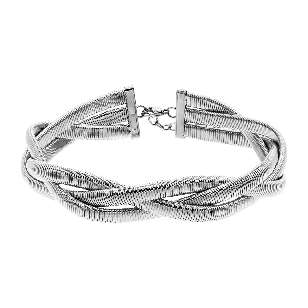 Chunky Intertwined Braided Snake Choker sold by Adina Eden's product image thumbnail 3