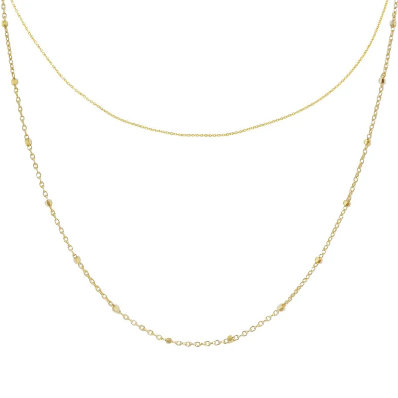 Thin Chain Necklace Combo Set sold by Adina Eden's
