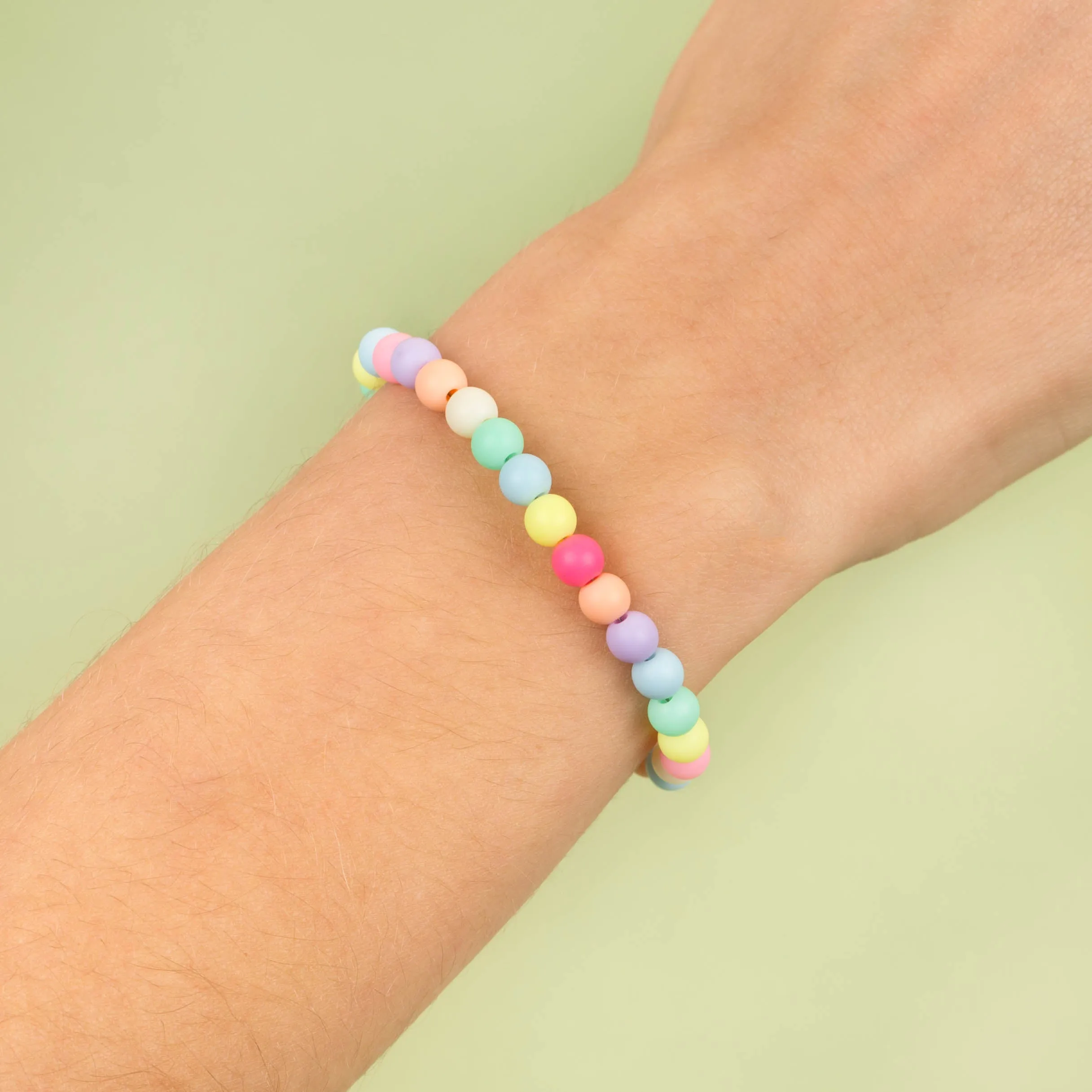 Pastel Bead Bracelet sold by Adina Eden's product image thumbnail 2