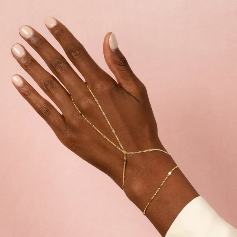 Multi Disc Hand Chain sold by Adina Eden's