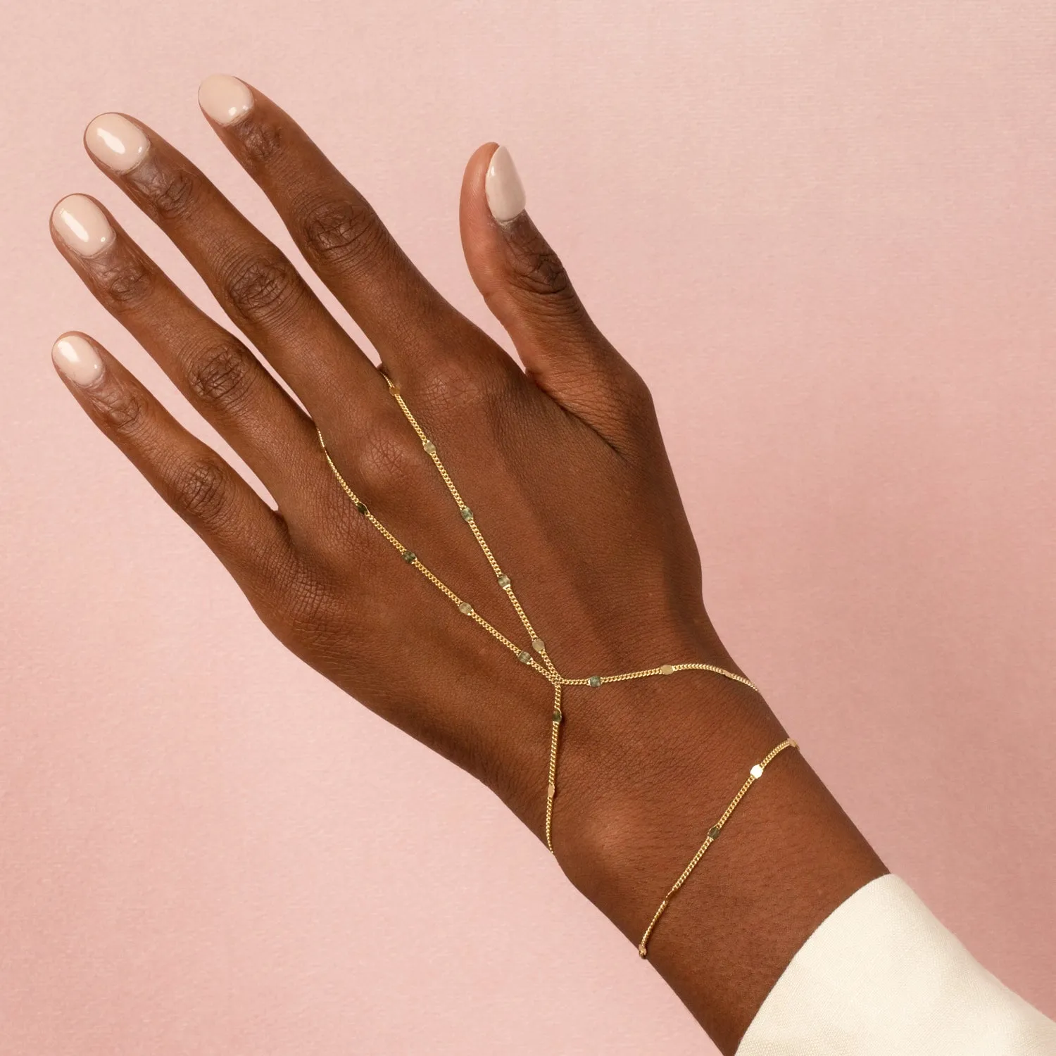 Multi Disc Hand Chain sold by Adina Eden's