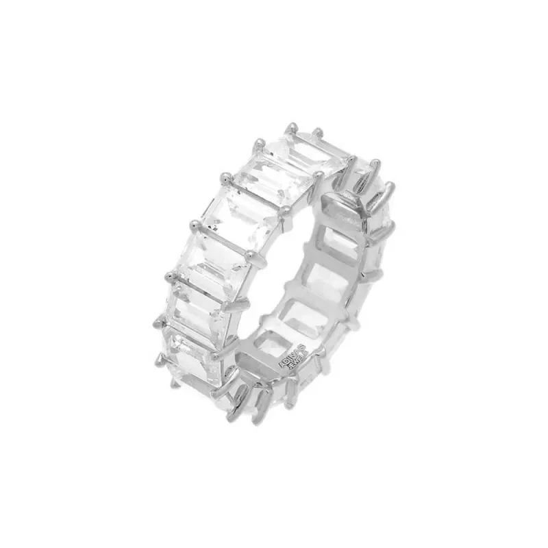 Men's Baguette Eternity Band sold by Adina Eden's