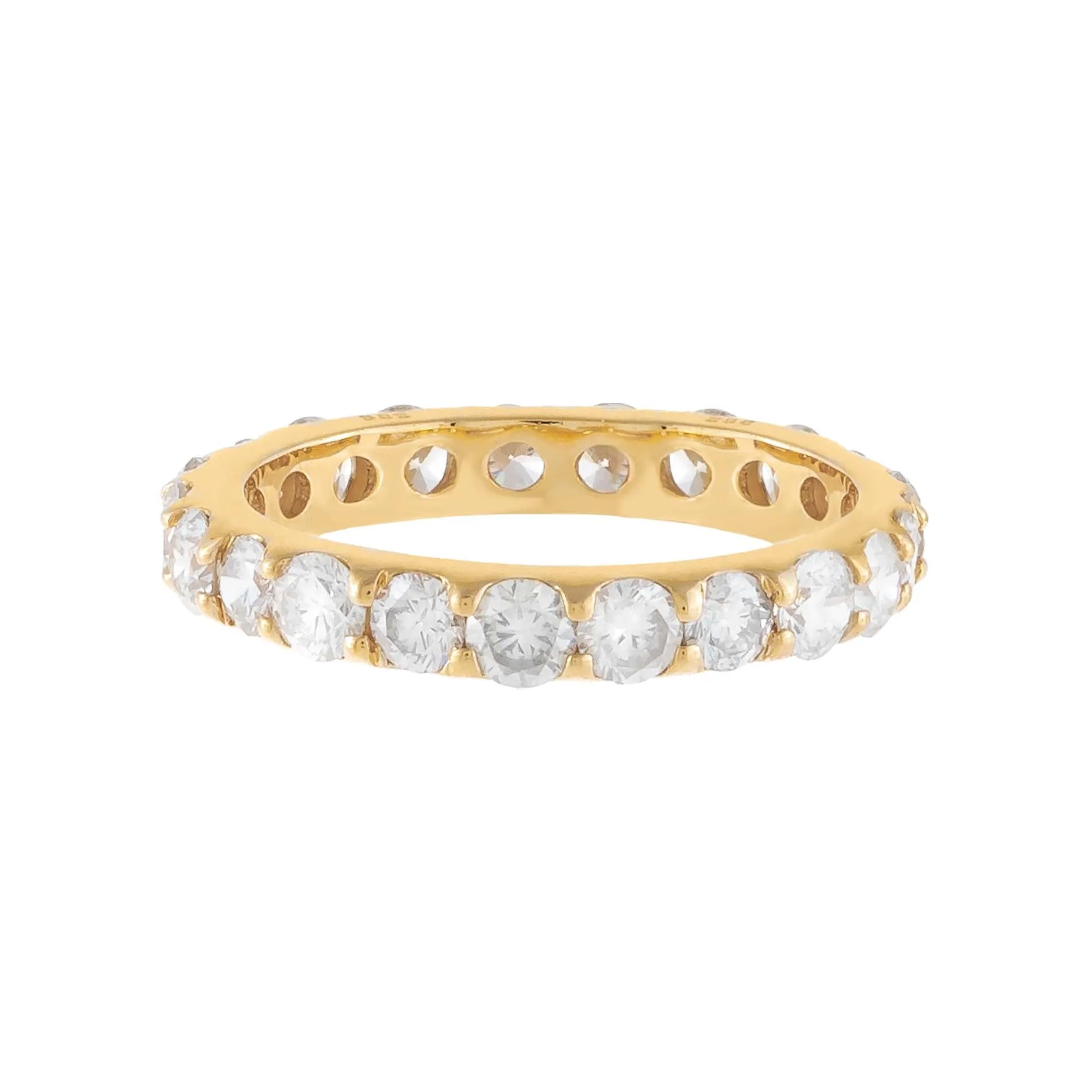 Diamond Eternity Band 14K sold by Adina Eden's product image thumbnail 4