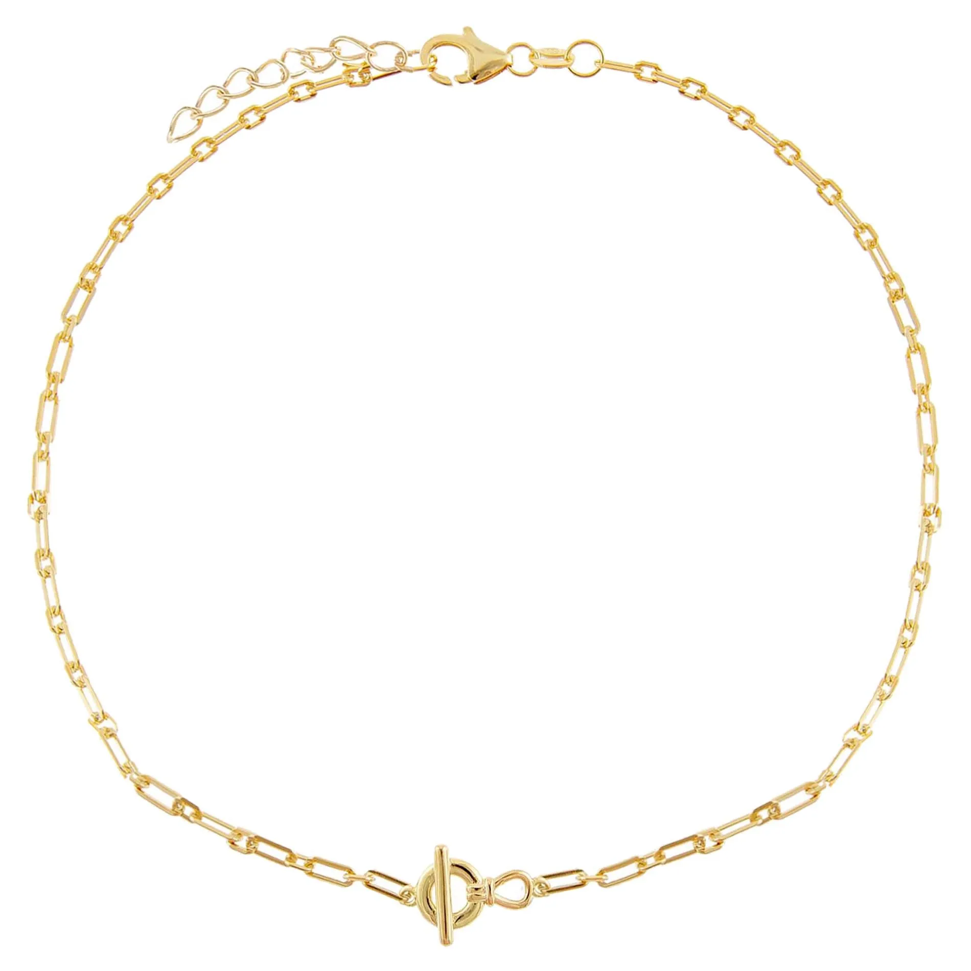 Toggle Link Anklet sold by Adina Eden's