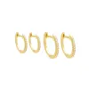Pavé Double Hoop Earring Combo Set sold by Adina Eden's