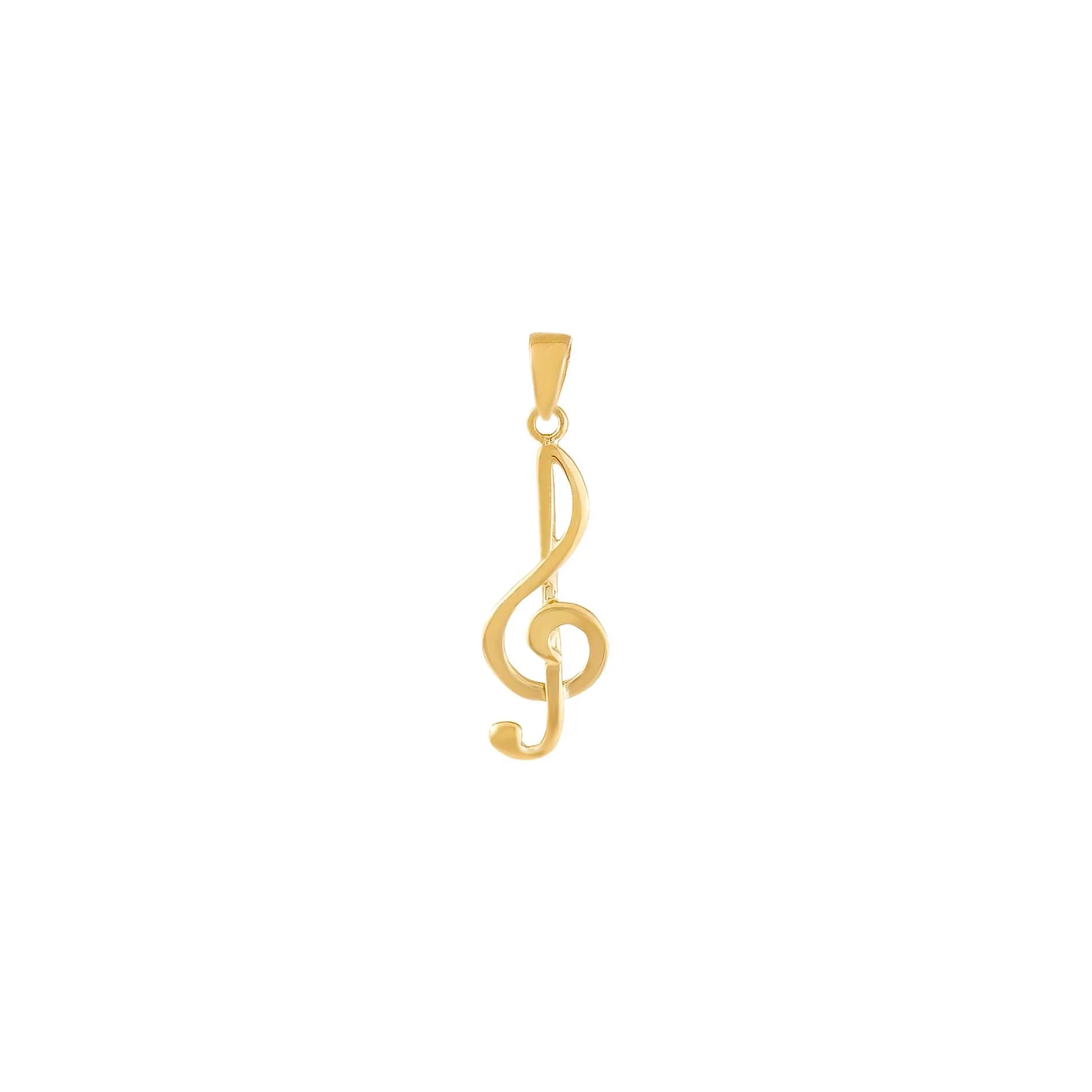 Music Note Charm 14K sold by Adina Eden's
