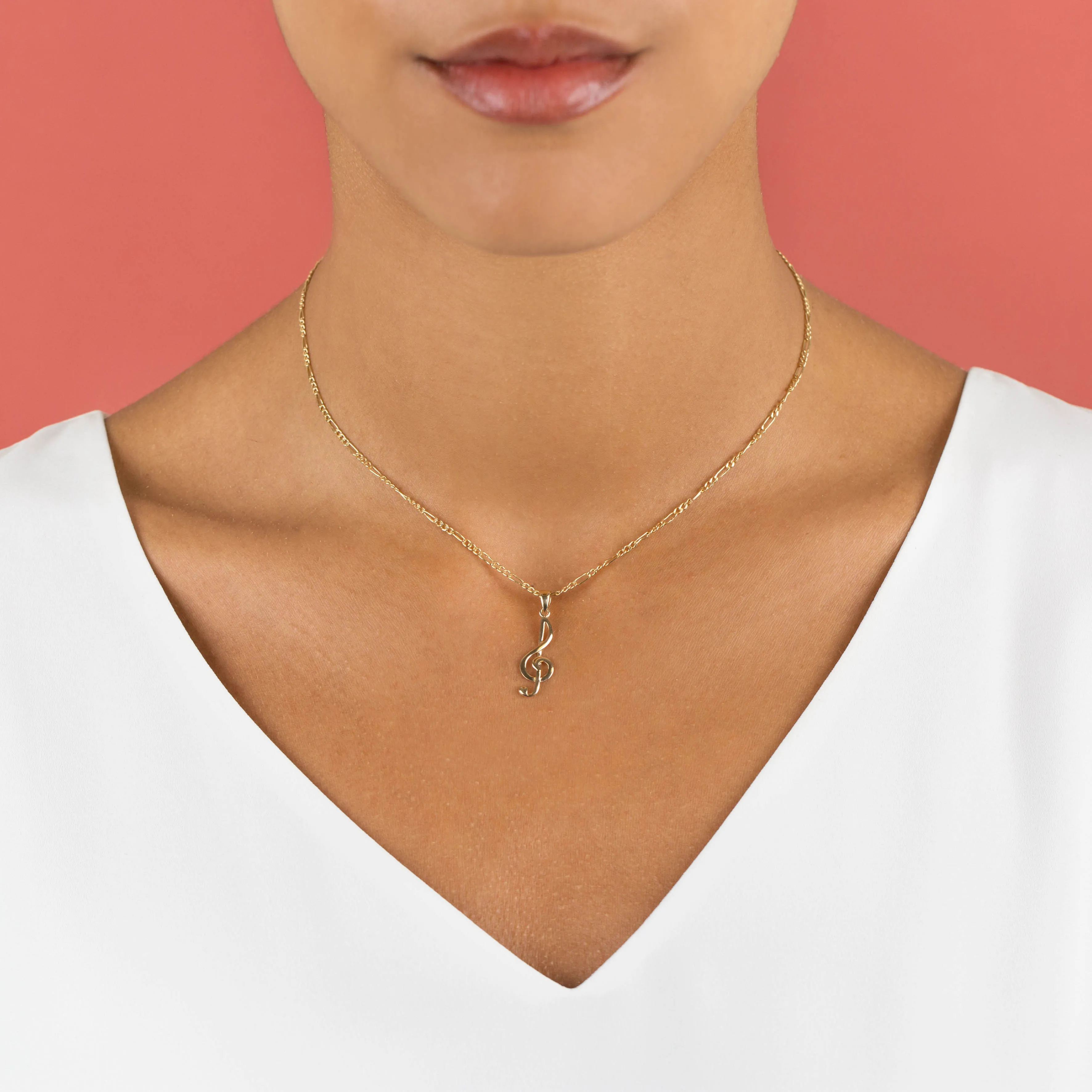 Music Note Charm 14K sold by Adina Eden's product image thumbnail 2