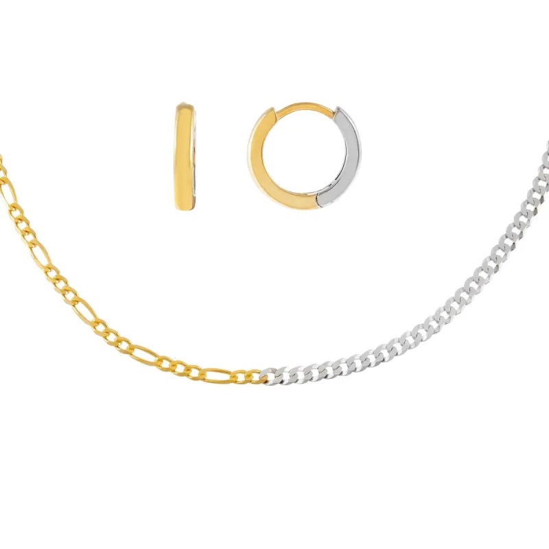 The Dainty Two Tone Combo Set sold by Adina Eden's