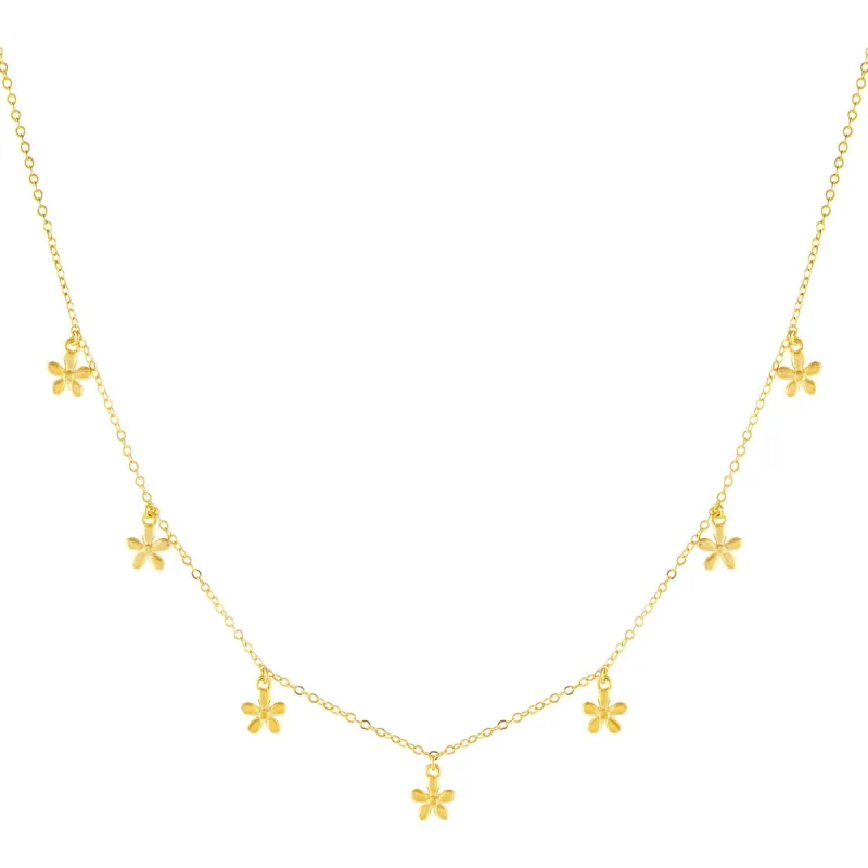 Solid Multi Flower Choker sold by Adina Eden's