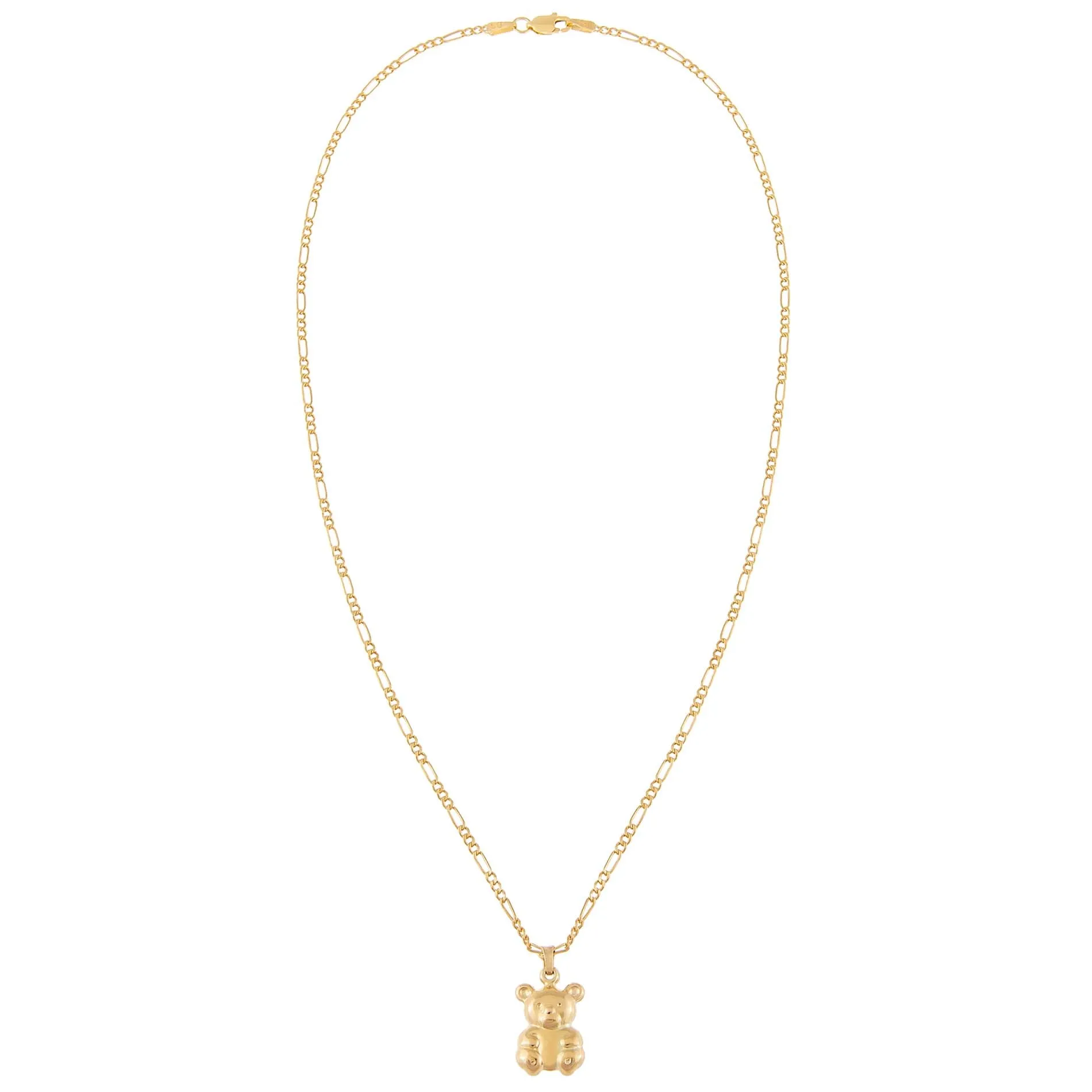 Teddy Bear Necklace 14K sold by Adina Eden's product image thumbnail 3