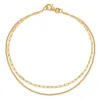 Two In One Double Chain Bracelet sold by Adina Eden's