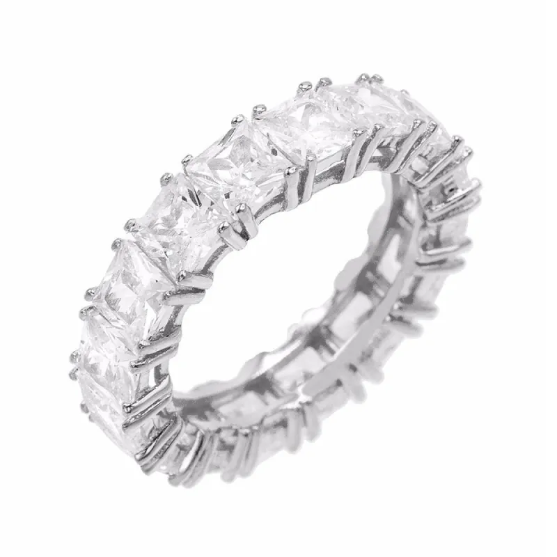 Princess Cut Eternity Band sold by Adina Eden's