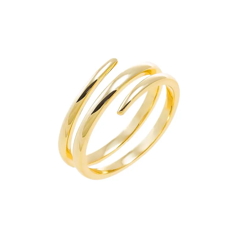 Solid Triple Wrap Ring sold by Adina Eden's