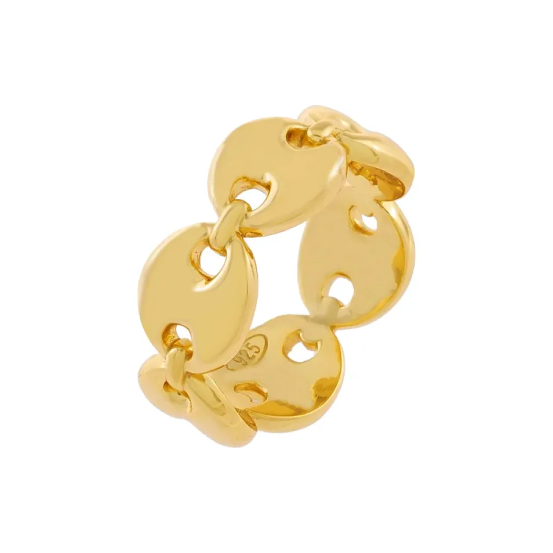 Large Puff Mariner Link Ring sold by Adina Eden's