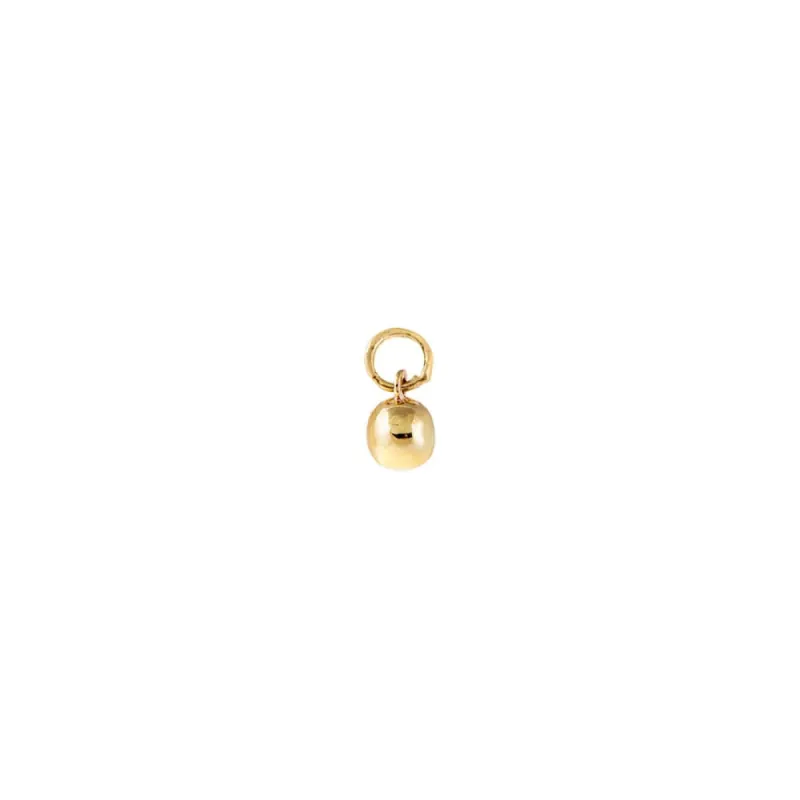 Mini Solid Ball Charm 14K sold by Adina Eden's