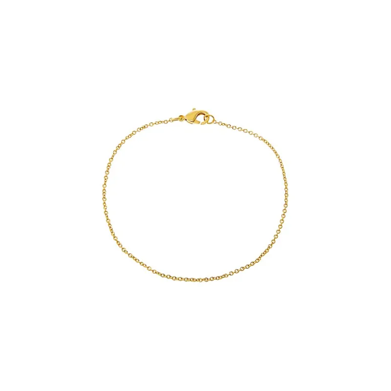 Dainty Cable Chain Bracelet sold by Adina Eden's