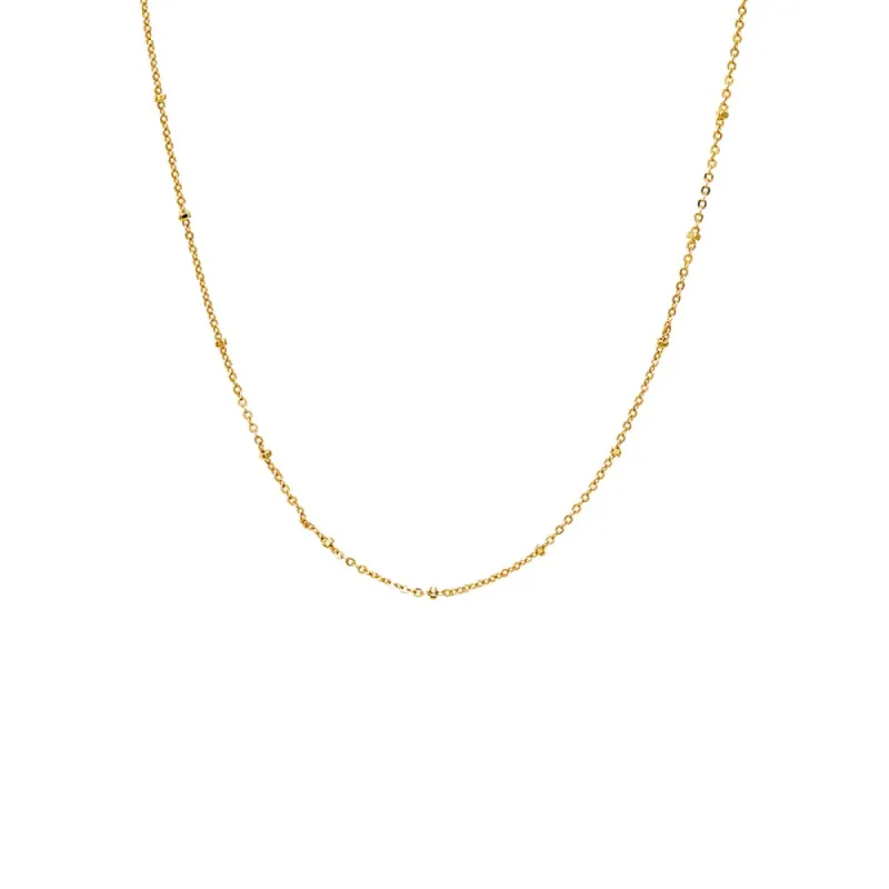 Solid Ball Chain Necklace sold by Adina Eden's