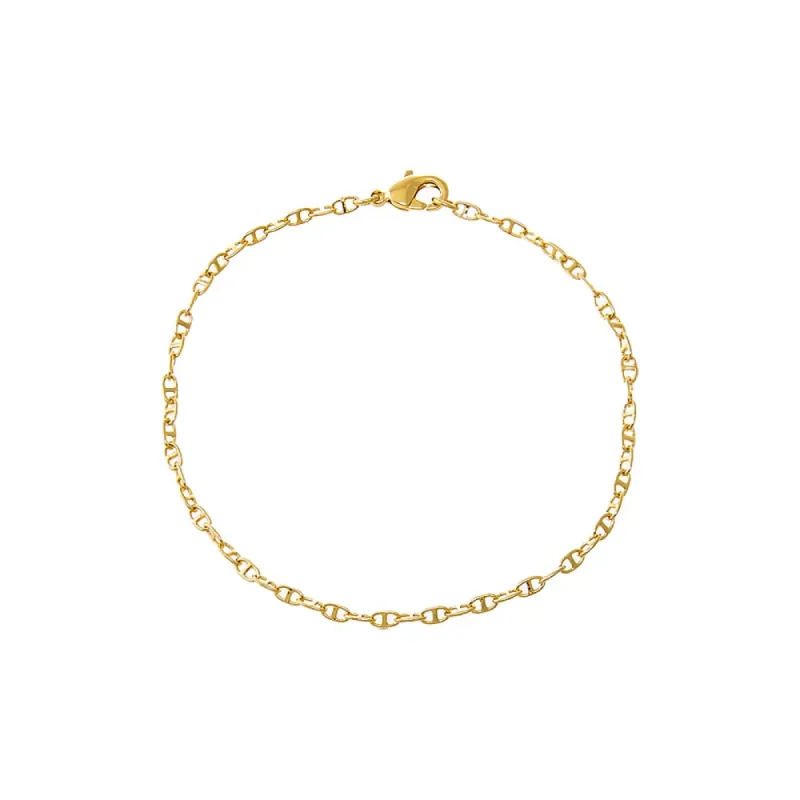 Solid Mariner Chain Bracelet sold by Adina Eden's