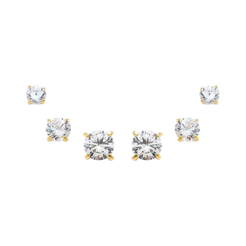The Juliette Stud Earring Combo Set sold by Adina Eden's