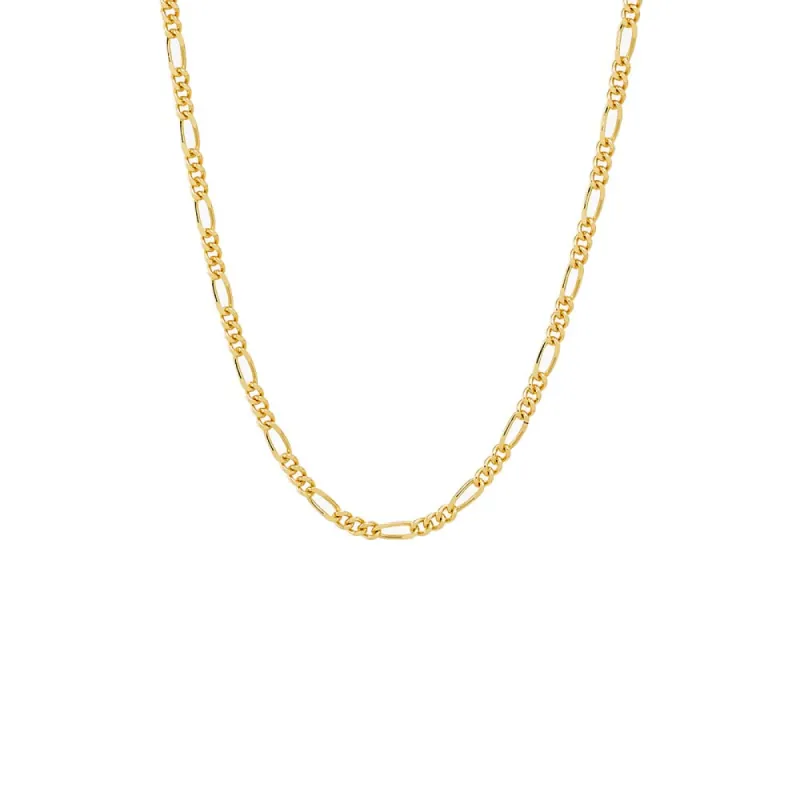 Solid Figaro Chain Necklace sold by Adina Eden's