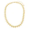 Solid Open Circle Link Chain Choker sold by Adina Eden's