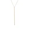 Diamond Half Carat Tennis Drop Lariat Necklace 14K sold by Adina Eden's