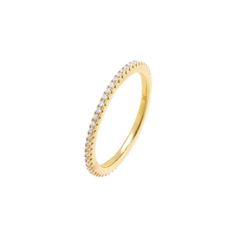Micro Pavé Thin Eternity Band sold by Adina Eden's