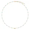 Evil Eye Turquoise Beaded Necklace sold by Adina Eden's