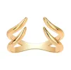 Solid Double Open Claw Ring sold by Adina Eden's