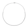 Diamond Four Prong Tennis Necklace 14K sold by Adina Eden's
