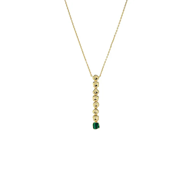 Solid Multi Shape Colored Drop Necklace sold by Adina Eden's