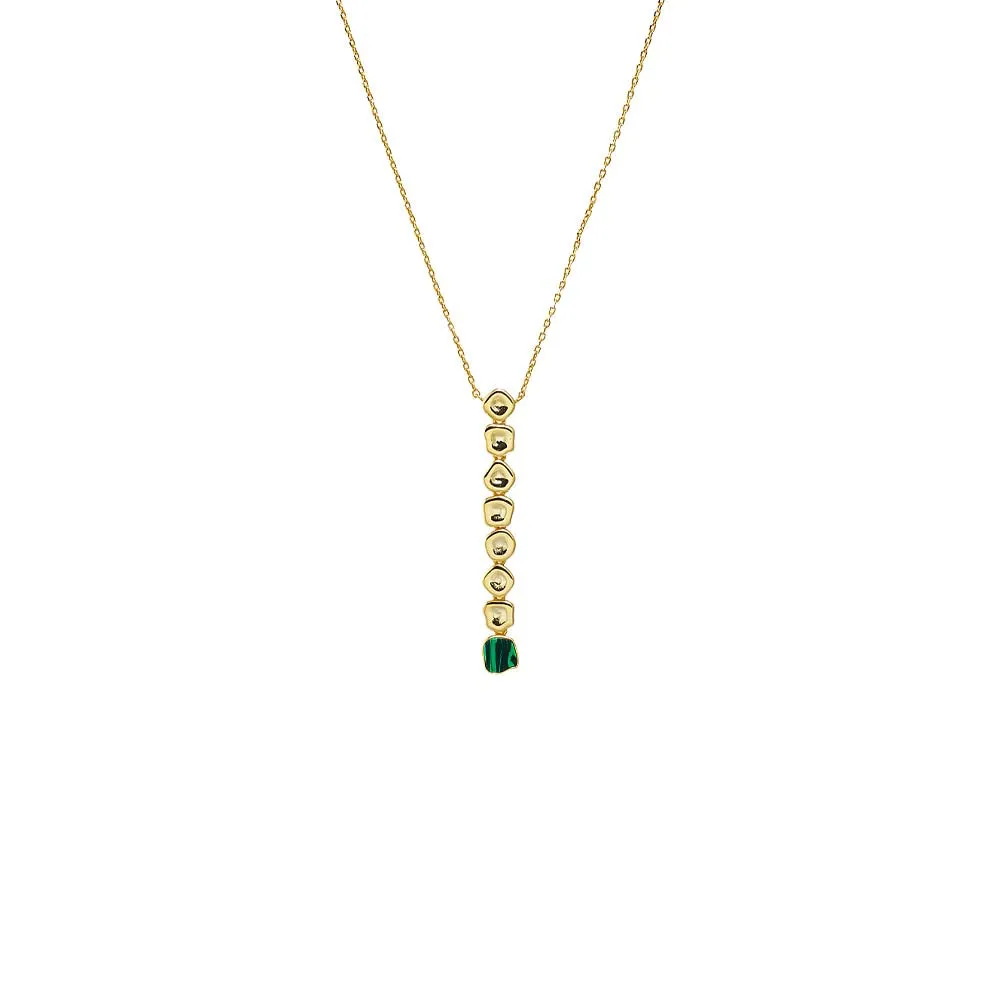 Solid Multi Shape Colored Drop Necklace sold by Adina Eden's